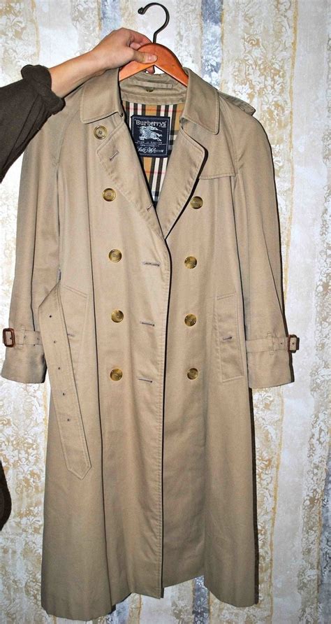 vintage burberry trench coat